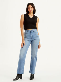 Levi's - Blue Solid Regular Fit Jeans