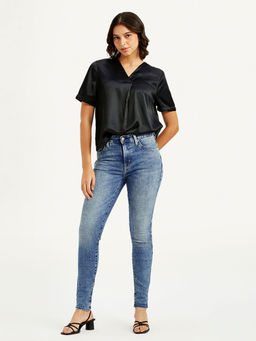 Levi's - Blue Solid Skinny Fit Jeans