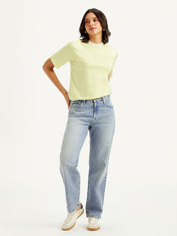 Levi's - Blue Solid Relaxed Fit Jeans