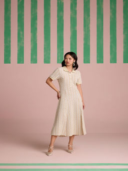 Muvazo - Stracciatella Crochet Dress