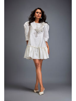 Deepika Arora - Womens White Dress