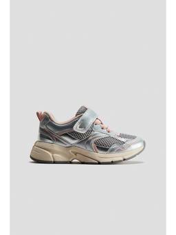 H&M - Girls Silver Trainers Shoes