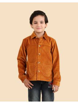 Fabindia - Mustard Cotton Jacket