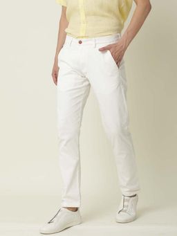 Rare Rabbit - Trews-22 White Casual Trousers