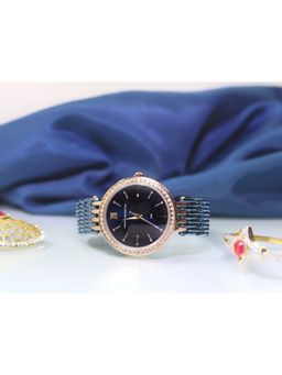 French Connection - Diana Blue Round Analog Watch for Women - Fcn00063D