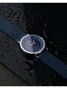 French Connection - Ikon Blue Dial Analog Watch for Men - FCN00044F (M)