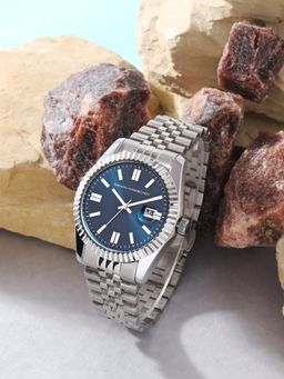 French Connection - Men Lumine Dark Blue Dial Analog Watch FCP41UM (M)