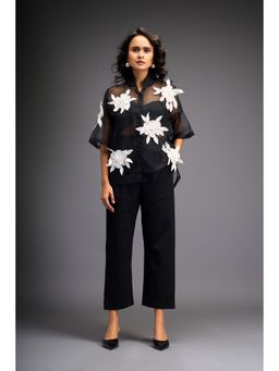 Deepika Arora - Womens Multi-Color Shirt With Pant And Bustier (Set of 3)