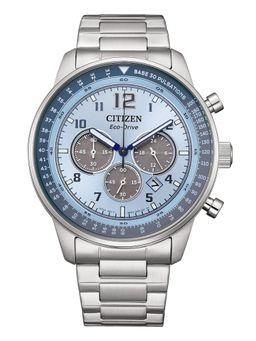 Citizen - Eco drive Chronograph 44 mm Light Blue Dial Men Watch- CA4500-83M-(M)