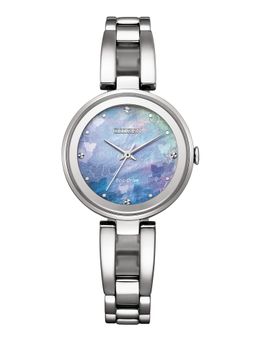 Citizen - Eco drive 3 Hands 28 mm Light Blue Dial Women Watch- EM0801-85N-(M)