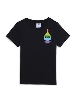 Puma - Boys Black T-Shirt