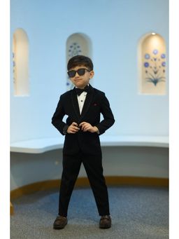 devils n angels - Black Boys Party Wear Coat Suit (Set of 6)