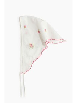 H&M - Women White Embroidered Head Scarf