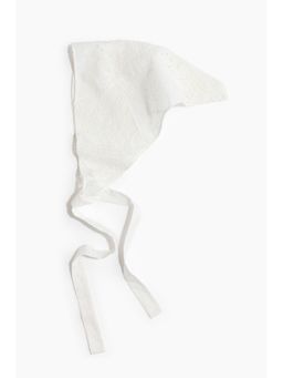 H&M - Women White Cotton Head Scarf