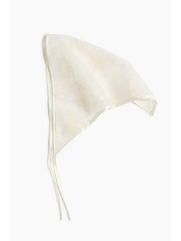 H&M - Women White Embroidered Head Scarf