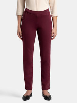 Jockey - IW45 Women Rayon Nylon Elastane All Day Straight Pants - Fig