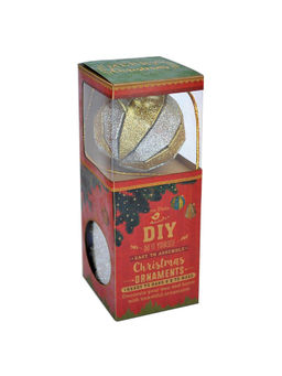 Itsy Bitsy - 6 Christmas DIY Ornaments Round Bauble Multicolor