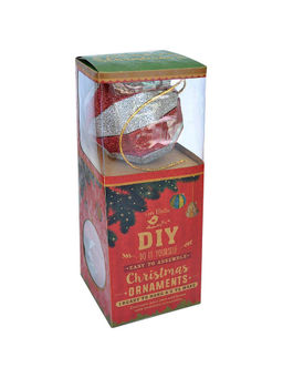Itsy Bitsy - 6Christmas DIY Ornaments Round Bauble Multicolor