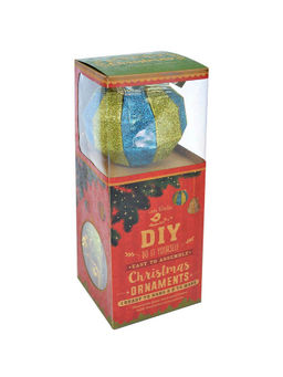 Itsy Bitsy - 6 Christmas DIY Ornaments Round Bauble Multicolor