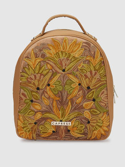 Caprese - Tresna Embroidery Fawn Backpack (M)