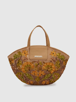 Caprese - Tresna Embroidery Fawn Tote (M)