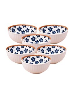 YELONA - White Big Flowers (Pack of 6)