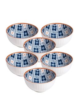 YELONA - White Checks (Pack of 6)