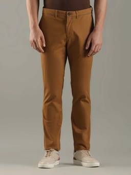 Tommy Hilfiger - Slim Fit Solid Mid Rise Trouser