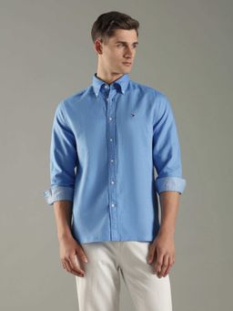 Tommy Hilfiger - Solid Regular Fit Cotton Shirt