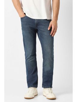 Van Heusen - Men Navy Mid Wash Jeans