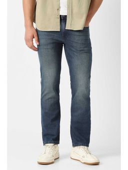 Van Heusen - Men Navy Mid Wash Jeans