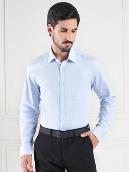 Louis Stitch - Blue Textured Shirt