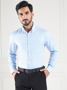 Louis Stitch - Textured Blue Shirt