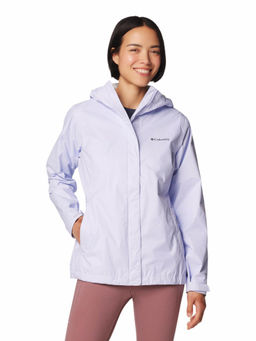 Columbia - Womens Purple Omni-Tech Arcadia II Rain Jacket