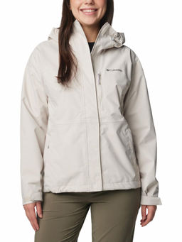 Columbia - Womens Beige Omni-Tech Hikebound II Rain Jacket