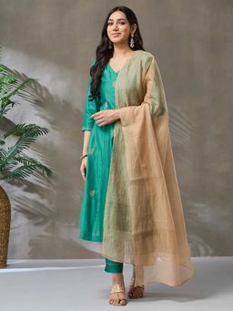 Fabindia - Natural Cotton Silk Blend Dupatta