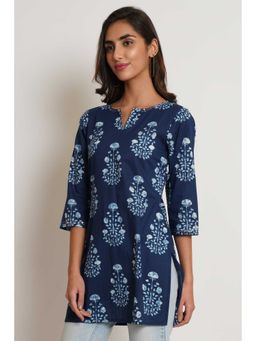 COTLAND FASHION - Floral Printed Short Kurta for Women