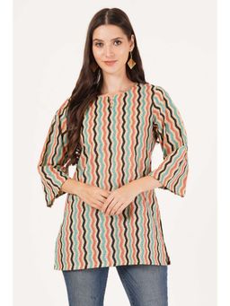 COTLAND FASHION - Printed Short Kurti for Women