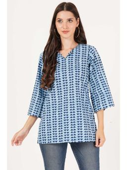COTLAND FASHION - Block Printed Short Kurti for Women