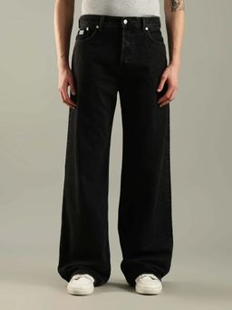Tommy Hilfiger - Black Loose Fit Mid Rise Jeans