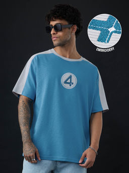 The Souled Store - Men Blue Printed T-Shirt