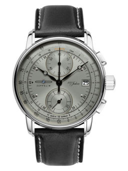 Zeppelin - 100 Years ED 1 Chronograph Date Analog Dial Color Grey Mens Watch-86700