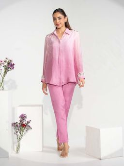 Label S4U - Pink Ombre Embellished Co-Ord Set