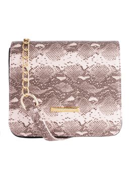 Lapis O Lupo - Black & Multi-Color Animal Print Sling and Cross bags