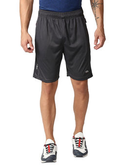 Black Panther - Mens Charcoal Long Shorts