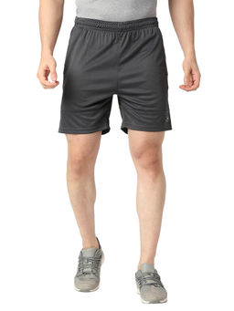 Black Panther - Mens Charcoal Long Shorts