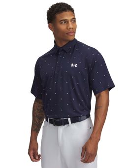 Under Armour - Mens Playoff 3.0 Printed Short Sleeve Polo T-Shirt