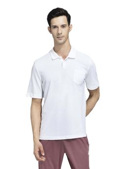 adidas Originals - Denim Polo Men White Sports T-Shirt