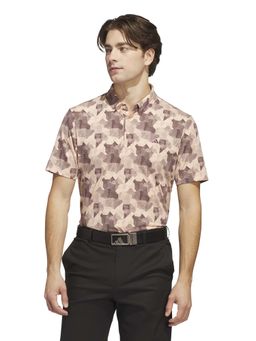 adidas Originals - GO-TO PRT POLO Men Pink Sports T-Shirt