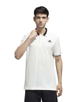 adidas Originals - ESS Core Polo Men White Sports T-Shirt